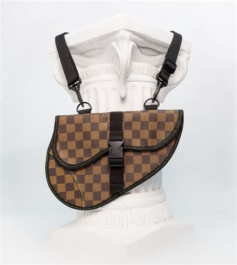 supreme louis vuitton saddlebag replica